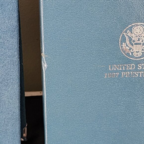1987 S US Mint Prestige Coin Set with COA and OGP - Picture 6 of 9